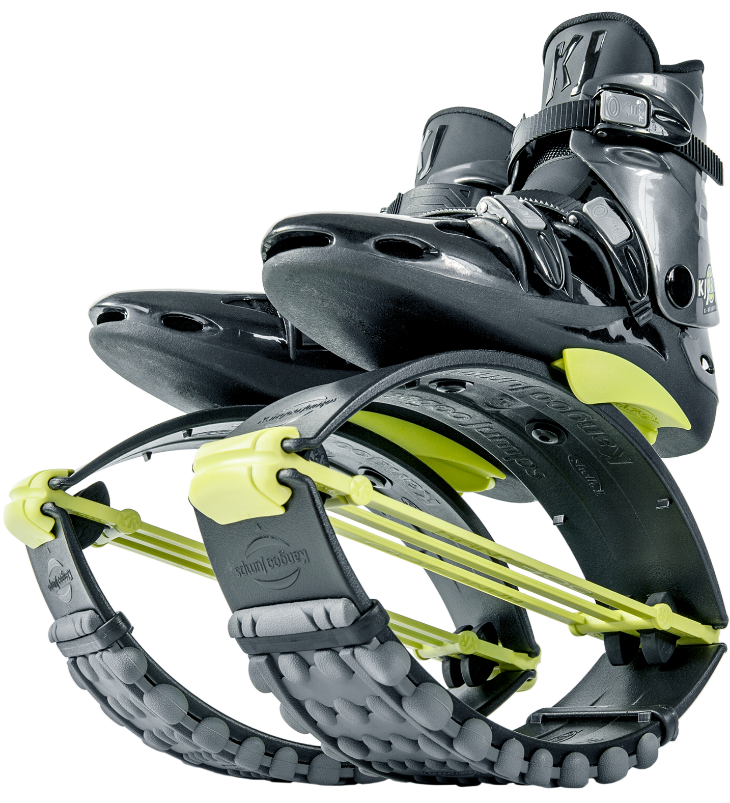 Kangoo Jumps XR3 standaard sterkte zwart / geel voor dames en mannen