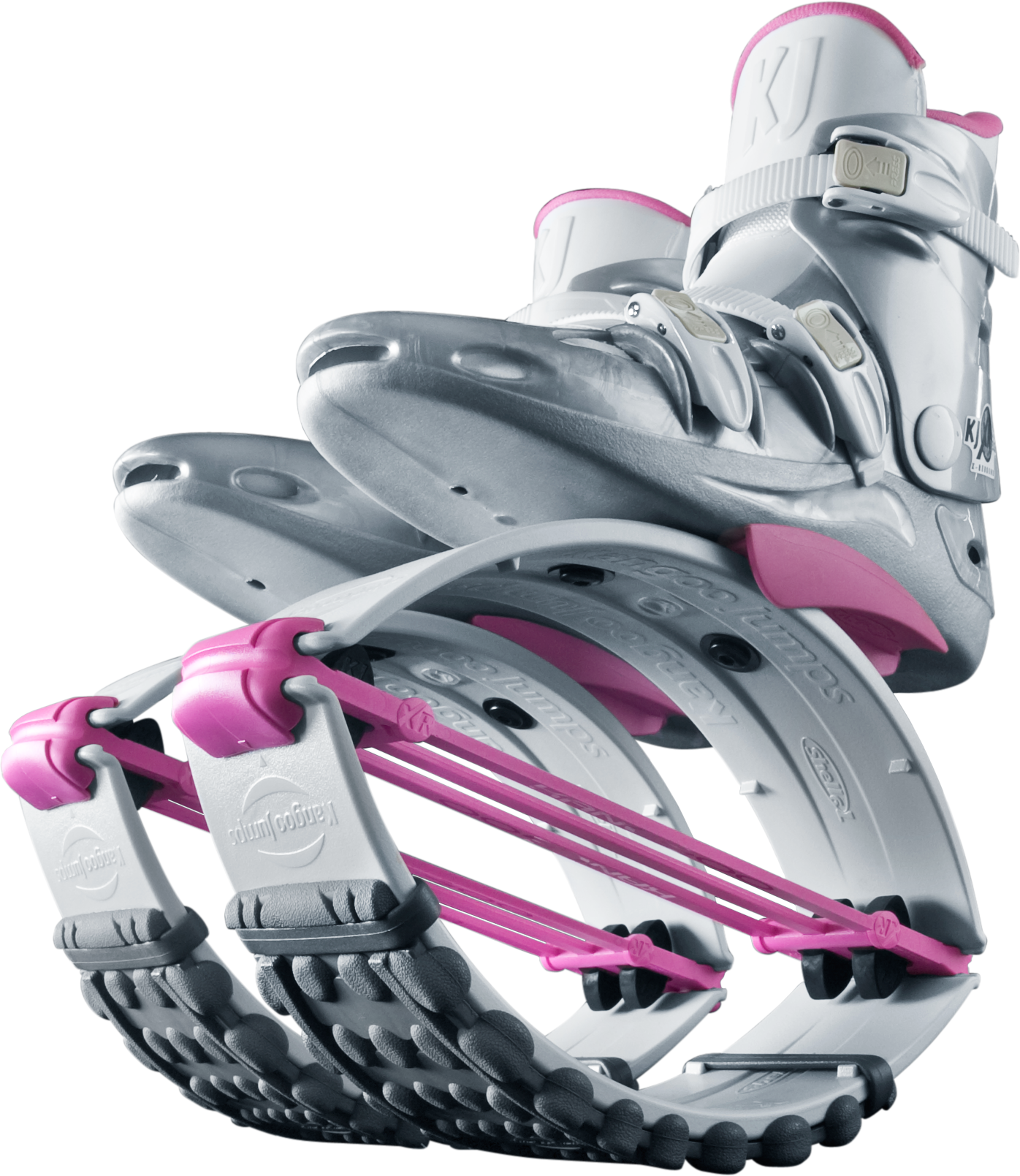 Kangoo Jumps XR3 standaard sterkte wit / roze voor dames