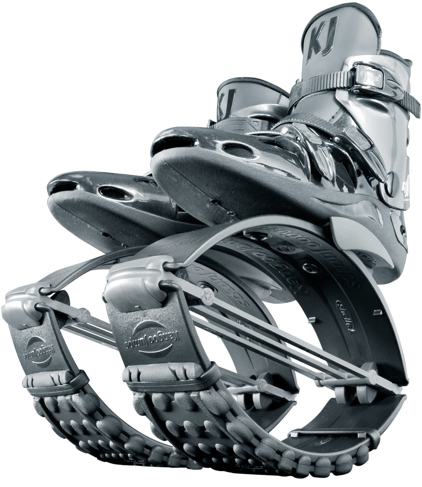 Kangoo Jumps XR3 standaard sterkte zwart / zwart voor dames en mannen