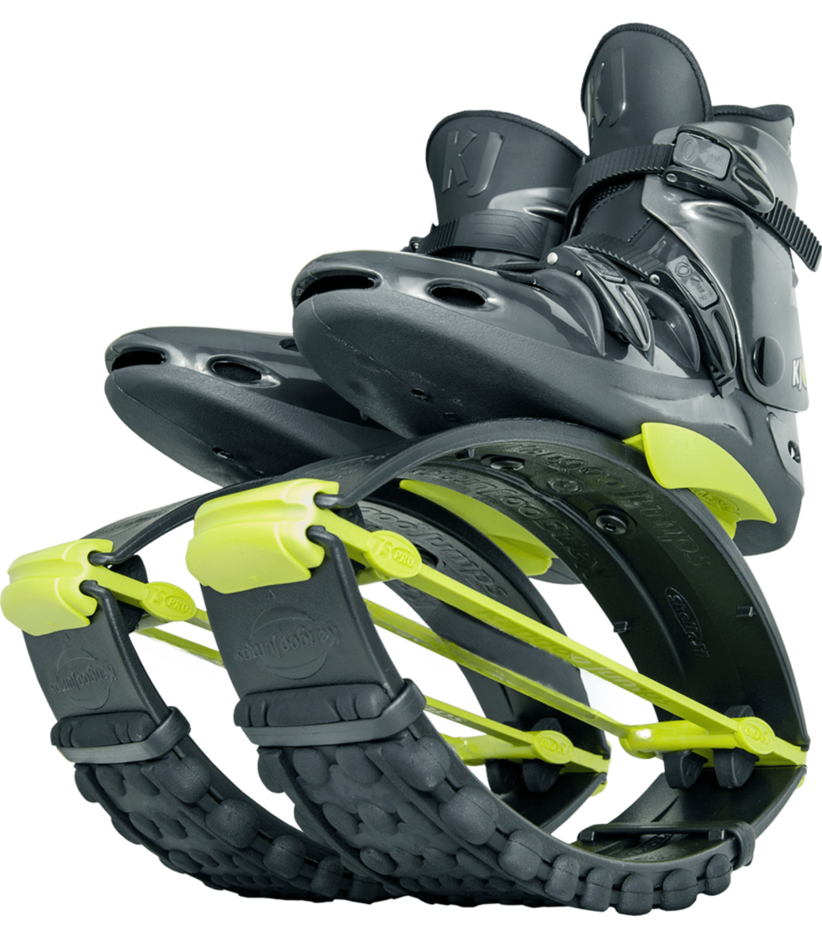Kangoo Jumps XR3 extra sterke Pro uitvoering voor mannen zwart / geel