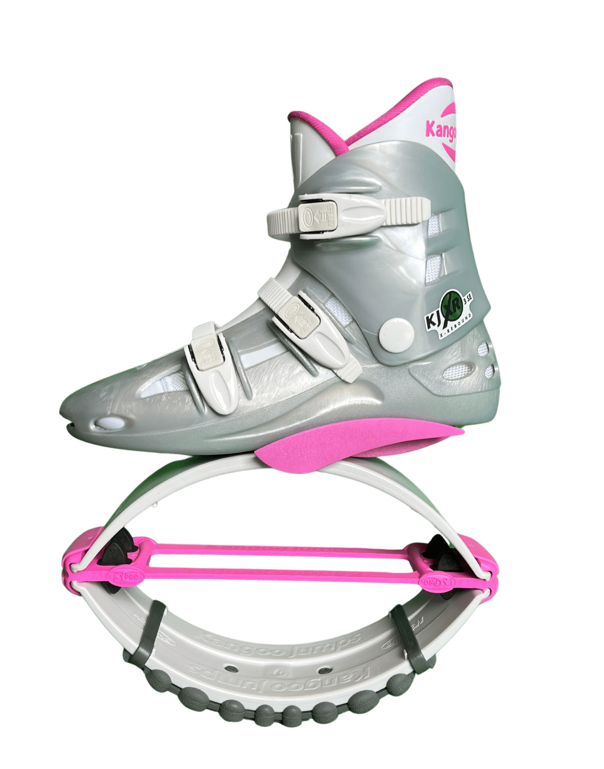Kangoo Jumps XR3 extra sterke Pro uitvoering voor dames wit / roze