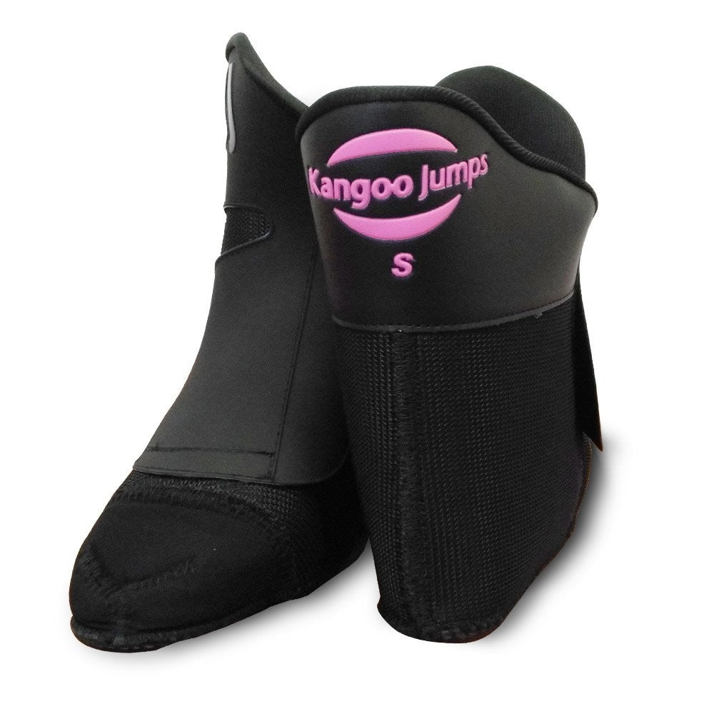 Kangoo Jumps Binnenschoenen zwart / roze