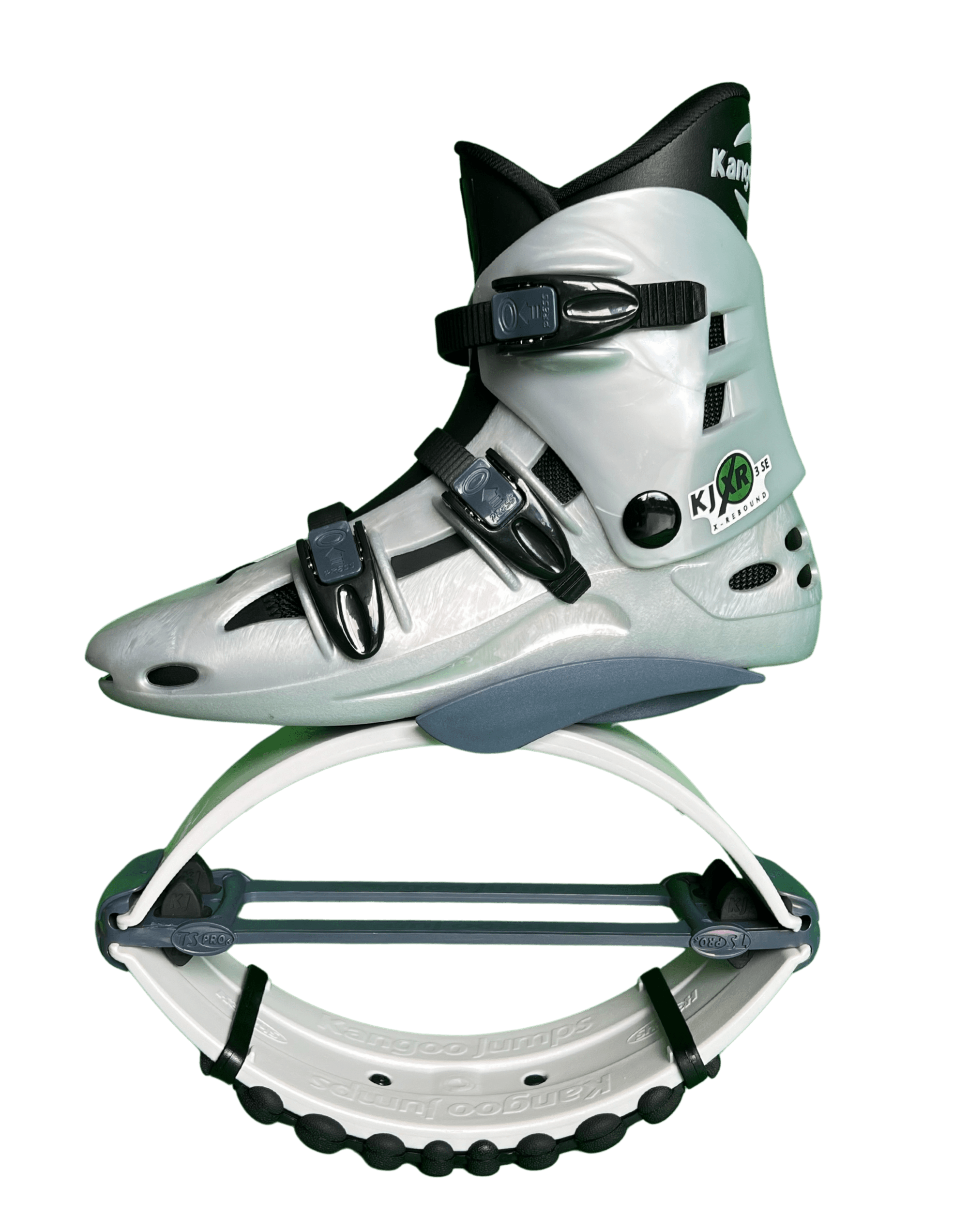 Kangoo Jumps XR3 extra sterke Pro uitvoering voor dames wit / zwart