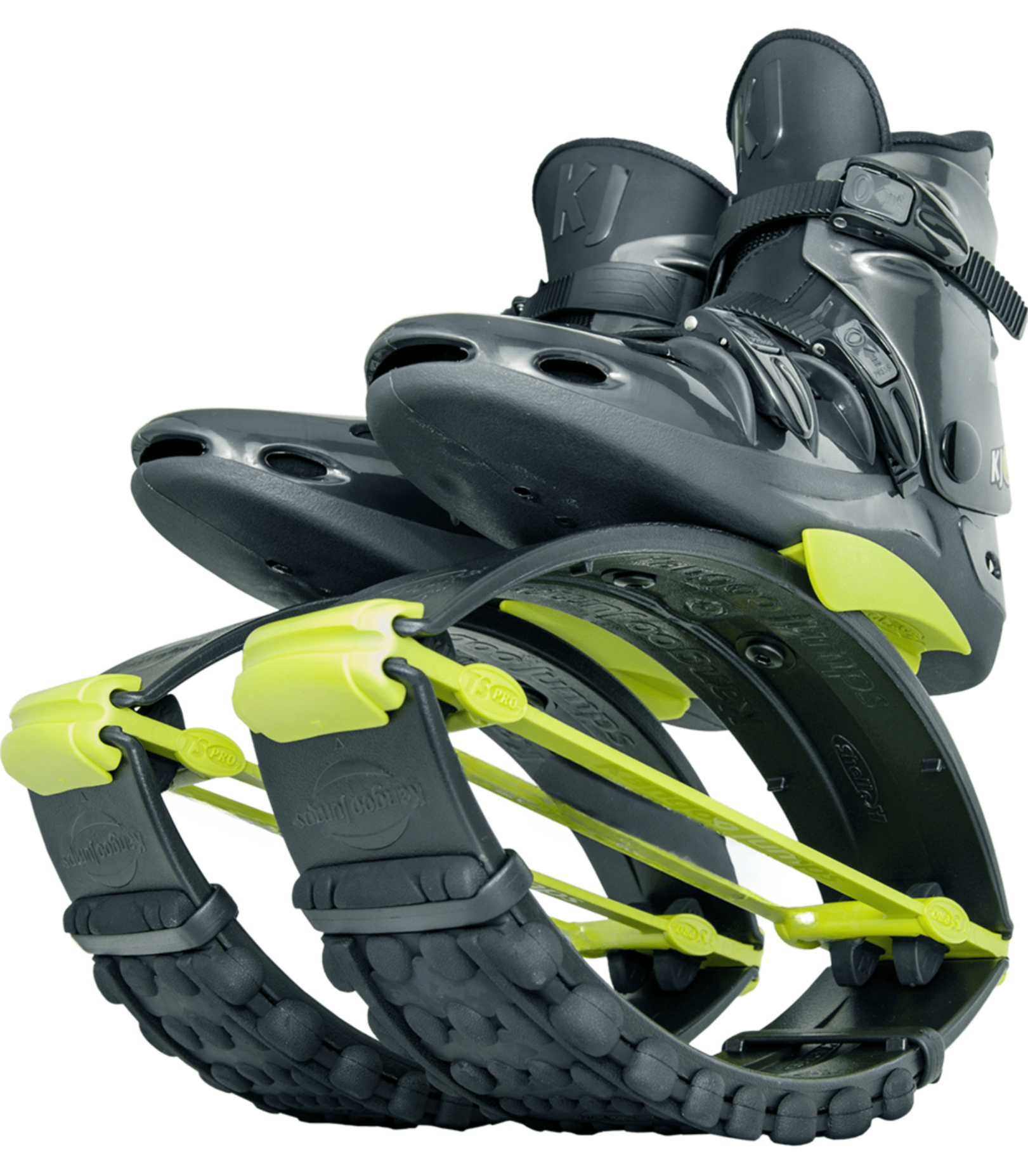 Kangoo Jumps XR3 extra sterke Pro uitvoering voor dames zwart / geel