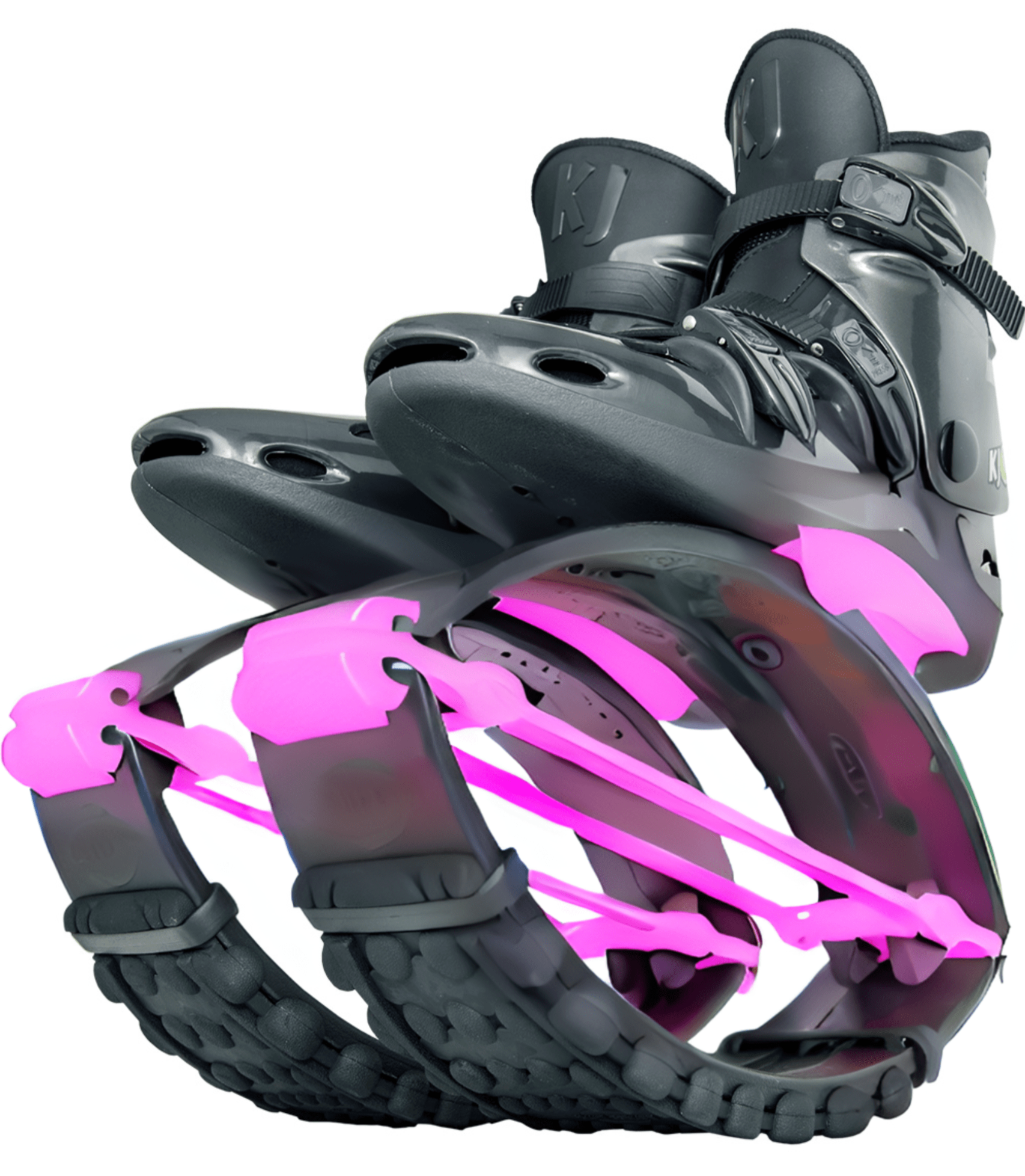 Kangoo Jumps XR3 extra sterke Pro uitvoering voor dames zwart / roze